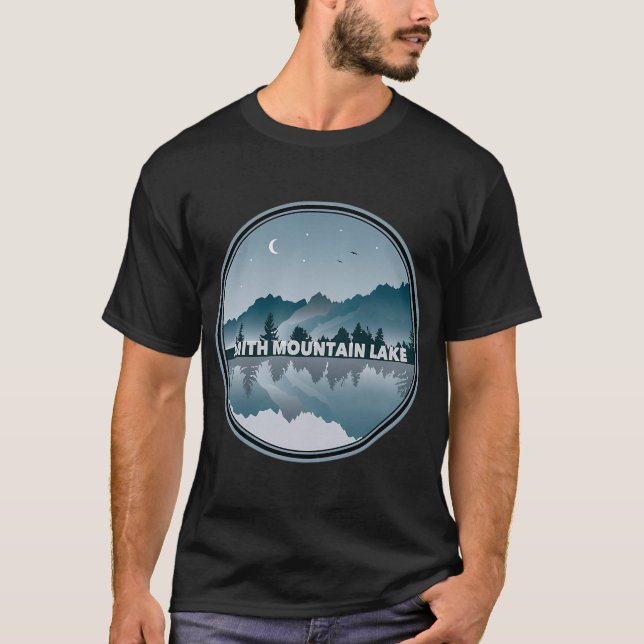 T-shirt Lac Smith Mountain Virginie Reflet (Devant)