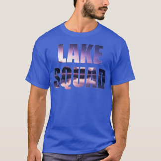 T-shirt Lac SquadDock Sunset Wakeboarder Power Boat 614 