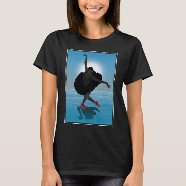 T-shirt Lac Swan Ballerina (Devant)