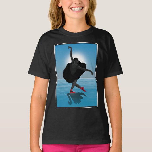 T-shirt Lac Swan Ballerina (Devant)