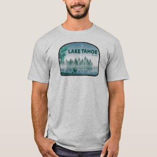 T-shirt Lac Tahoe Californie Nevada Deer