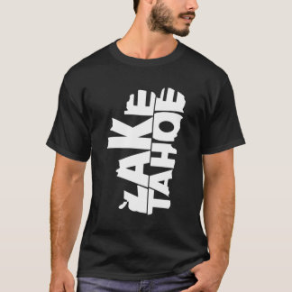 T-shirt Lac Tahoe - Design en forme de lac
