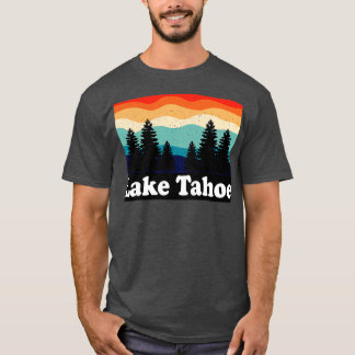 T-shirt Lac Tahoe Retro