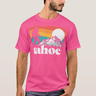 T-shirt Lac Tahoe Rétro Monts Bigfoot