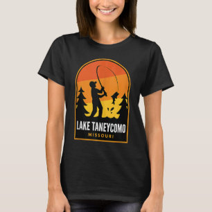 T-shirt Lac Taneycomo Missouri Fishing