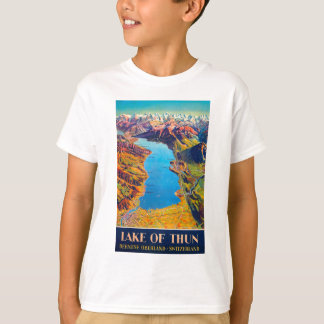 T-shirt Lac vintage de Thun Suisse Voyage