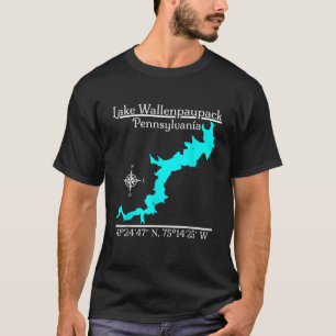 T-shirt Lac Wallenpaupack Pennsylvanie