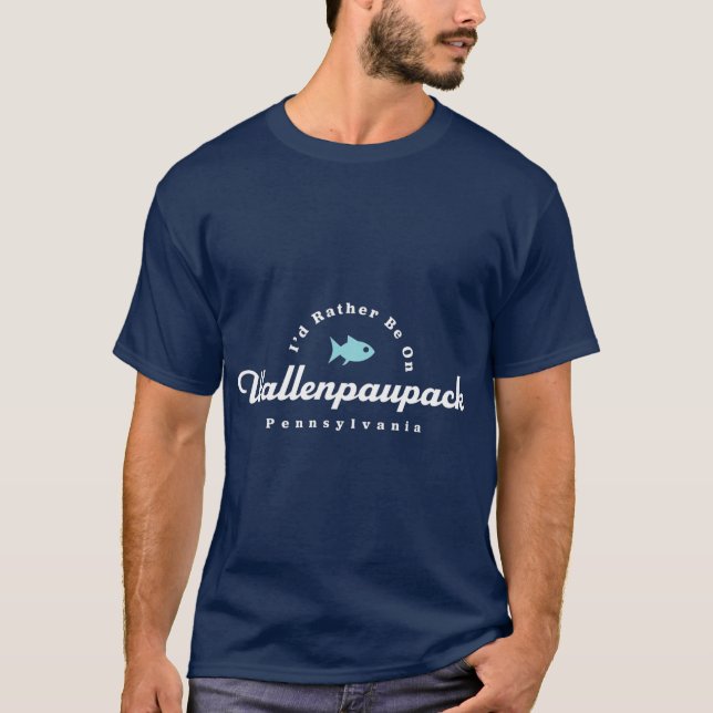 T-shirt Lac    WallenpaupackPennsylvanie Wallenpaupack (Devant)