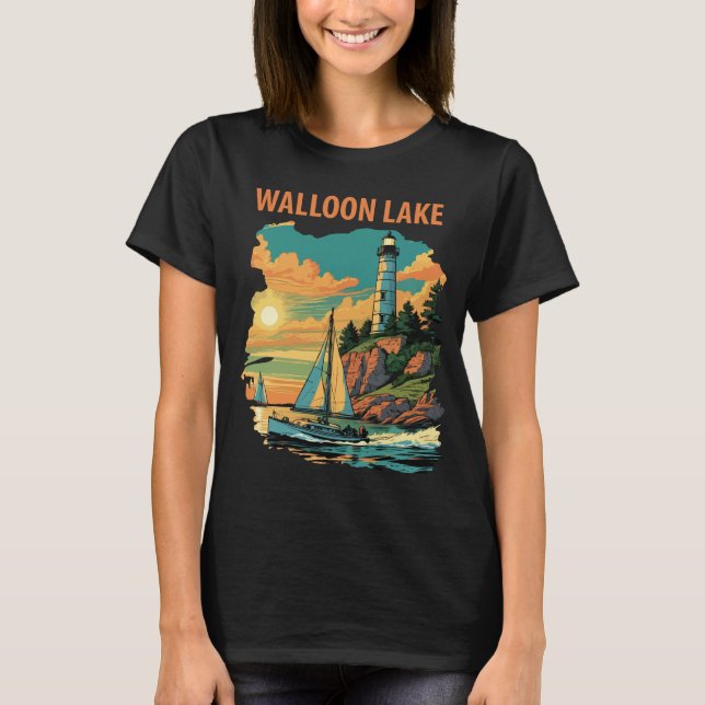 T-shirt Lac wallon (Devant)