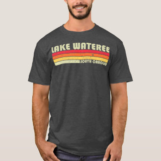 T-shirt LAC WATEREE CAROLINE DU SUD Funny Fishing Summer