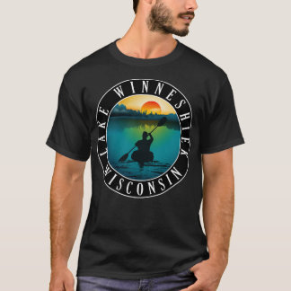 T-shirt Lac Winneshiek Wisconsin Kayaking