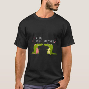 T-shirt Lac You Later After While Alligator Reptiles Zoo C