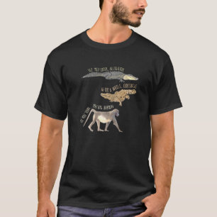 T-shirt Lac You Later Alligator After A While Crocodile
