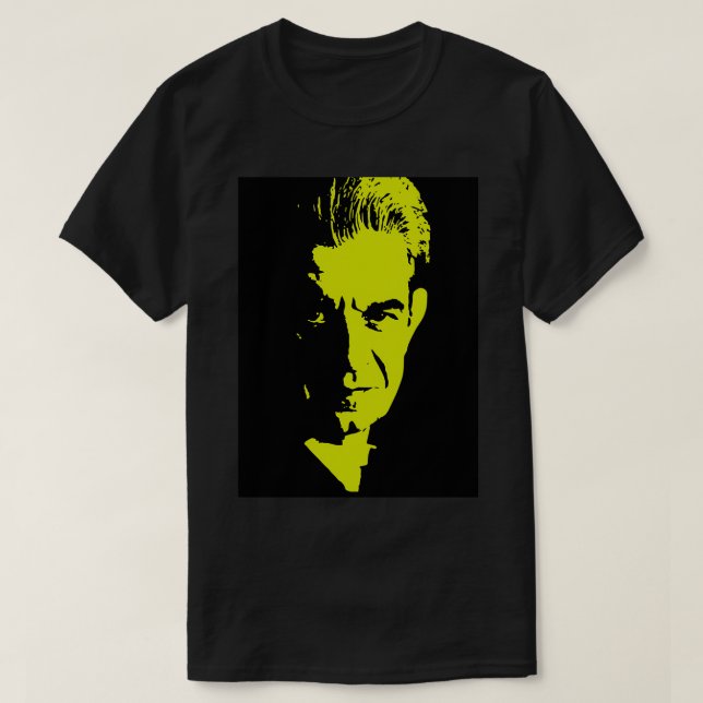 T-shirt Lacan jaune (Design devant)