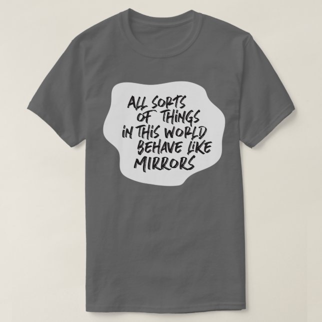 T-shirt Lacan Mirrors (Design devant)