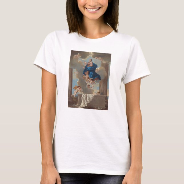 T-shirt L'acceptation de la Vierge (Devant)