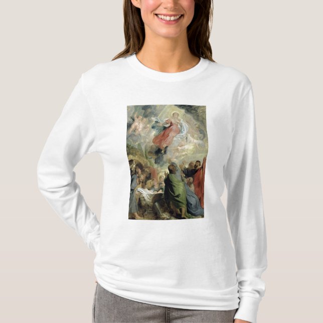 T-shirt L'acceptation de Vierge Marie (Devant)