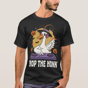 T-shirt Lâcher le cri Halloween DJ Oie