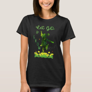T-shirt Lâcher prise & grandir ~ Fille jouant dans de beau
