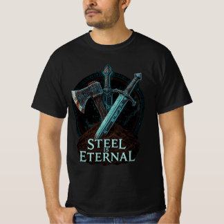 T-shirt L'acier est éternel - Armes Rune