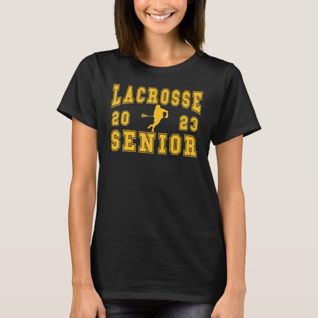 T-shirt Lacross Senior Night Lacross Senior 2023 Graduatio (Devant)