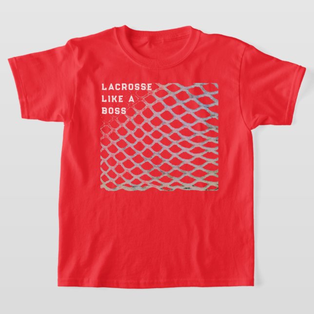 T-shirt Lacrosse Boss (Poser)