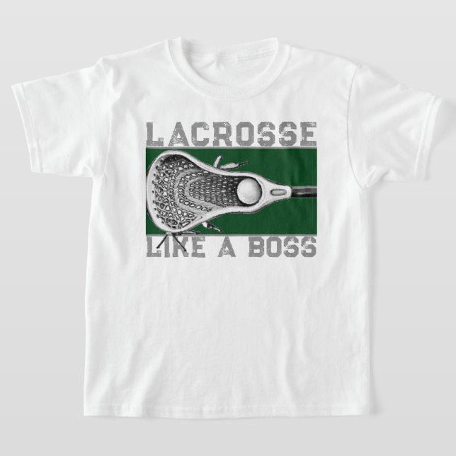 T-shirt Lacrosse Boss (Poser)