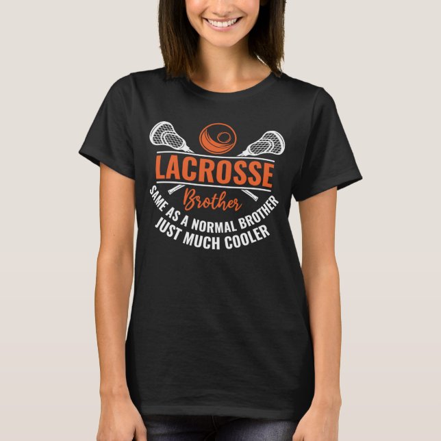 T-shirt Lacrosse Brother Lacrosse (Devant)