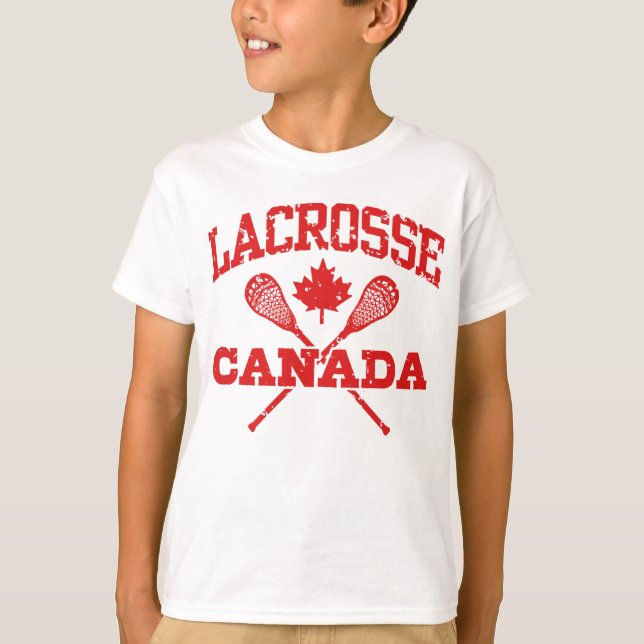 T-shirt Lacrosse Canada (Devant)