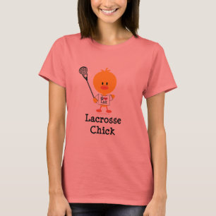 T-shirt Lacrosse Chick Ringer