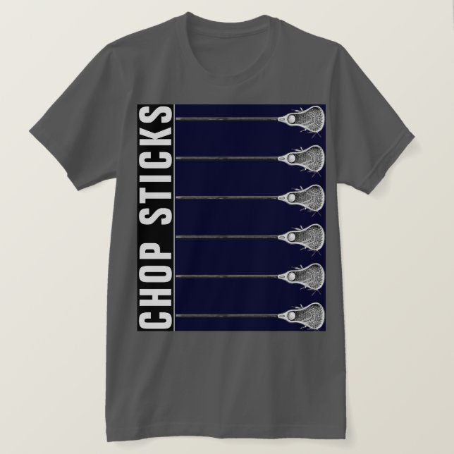 T-shirt Lacrosse Drôle (Design devant)
