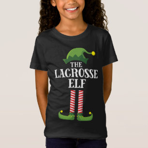T-Shirt Lacrosse Elf Matching Famille Groupe Noël