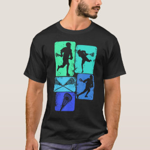 T-shirt Lacrosse Garçons Enfants Hommes Jeunes