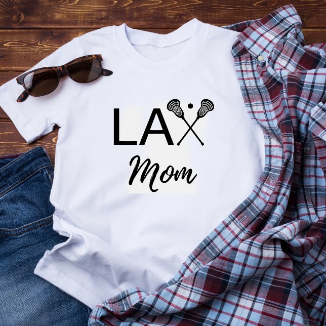 T-shirt Lacrosse LAX maman hurle avec enthousiasme Chemise (Créateur téléchargé)