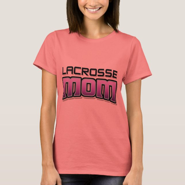 T-shirt Lacrosse MOM (Devant)