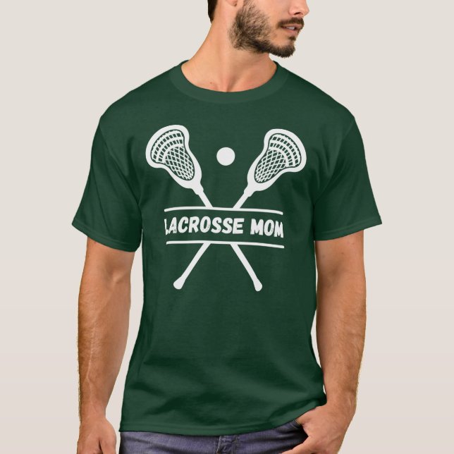 T-shirt Lacrosse Mom boy (Devant)