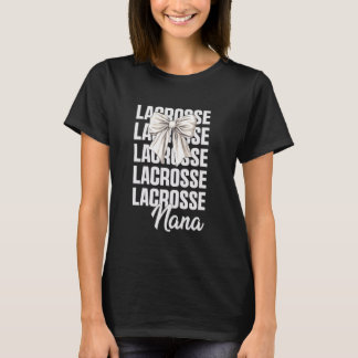 T-shirt Lacrosse Nana Lax Joueur Sport Stylé Grand-mère Ga