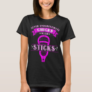 T-shirt Lacrosse Player Lax Sticks Women Lacrosse Team