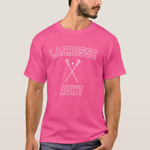 T-shirt Lacrosse Tante Minimale Cool Lacrosse Tante La