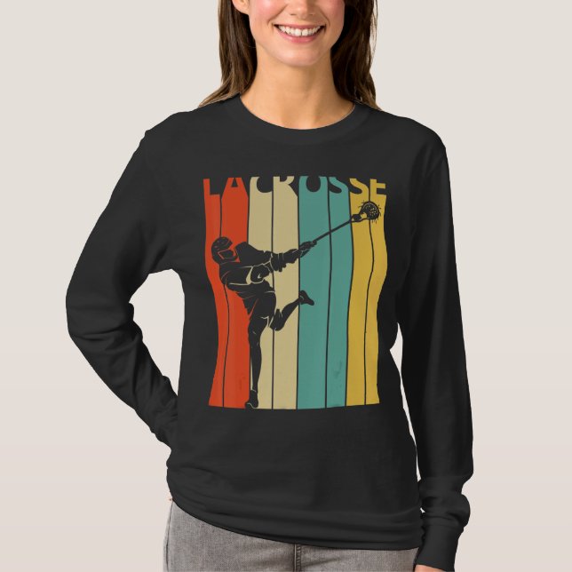 T-shirt Lacrosse vintage (Devant)