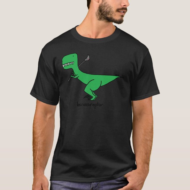 T-shirt lacrossiraptor (Devant)