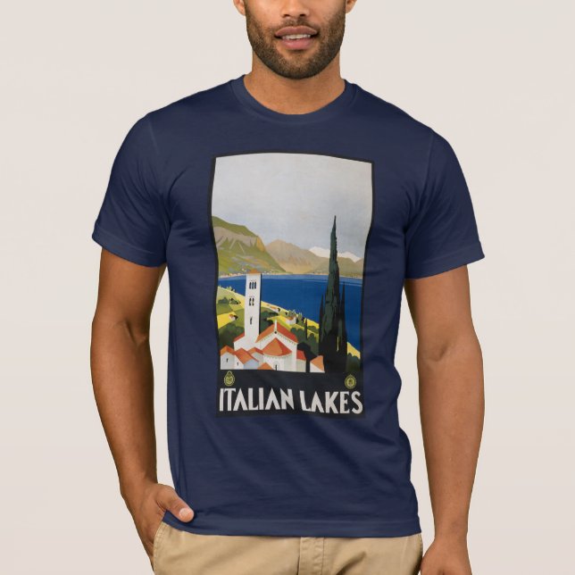 T-shirt Lacs italiens (Devant)