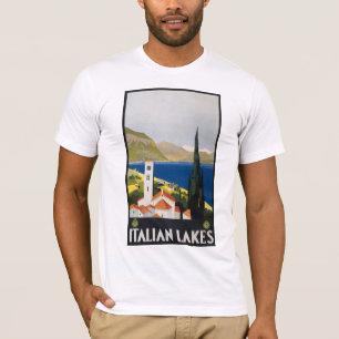 T-shirt Lacs italiens vintages