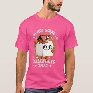 T-shirt Lactose Intolérance Lactose Sans Lait Produits Sor