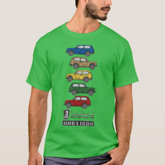 T-shirt Lada Niva 1600 couleurs