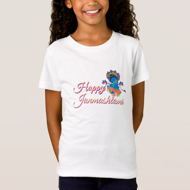 T-Shirt Laddu Gopal Janmashtami Lord Krishna (Devant)