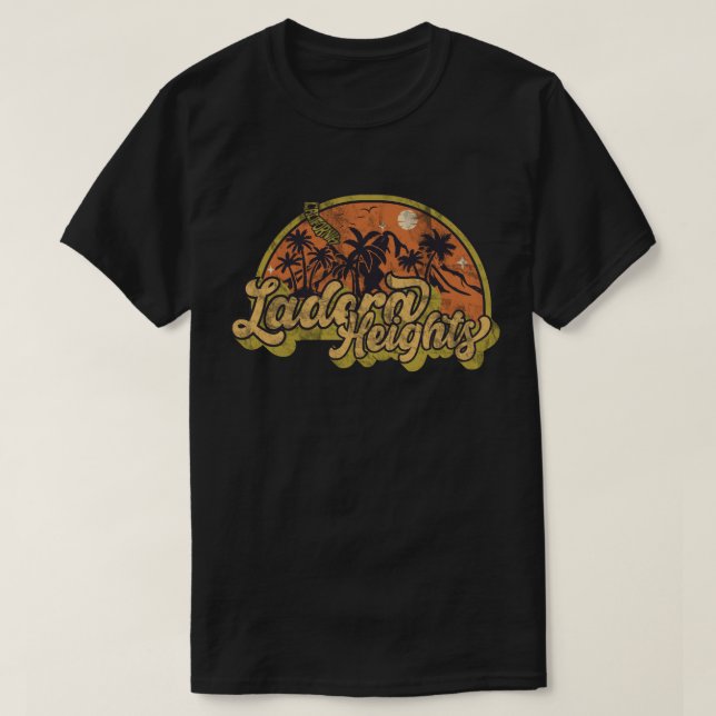 T-shirt Ladera Heights, Californie (Design devant)