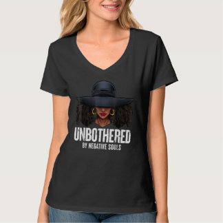 T-shirt Ladi afro-américain Sassy Black Queen