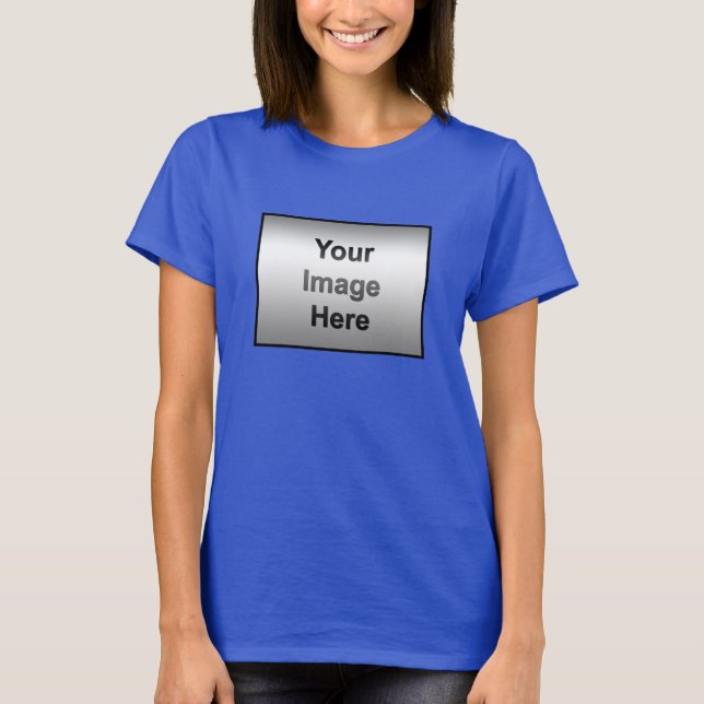 T-shirt Ladies Melange Ringer (Devant)