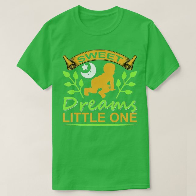 T-shirt Ladies SWEET DREAMS BABY ELEPHANT SLEEPS  (Design devant)